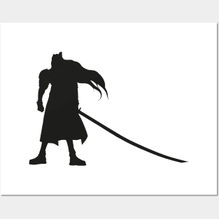 Minimalist Sephiroth, Final Fantasy 7 Posters and Art